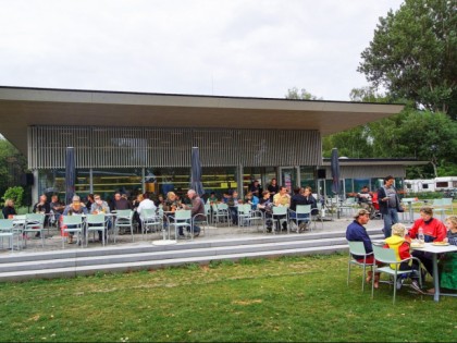 Foto: Seeterrasse Campingplatz Hegne